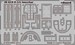 Detailset Northrop F5A Interior Self Adhesive (Kinetic)