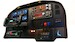 XTOP Pro Flight Panel ( Black Leather Glare Shield)