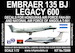 Embraer ERJ135BJ Legacy (Angola & Honduras)
