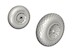 P51D Mustang wheels with Diamond tread pattern (Revell)