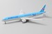 Boeing B777-300ER Korean Air "Beyond 50 Years of Excellence" "Flap Down" HL8008 With Antenna