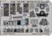 Detailset F14A Tomcat Interior Self Adhesive (Hobby Boss)