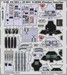 Detailset Suchoi Su30M-2 Flanker Interior Self Adhesive (Academy)