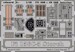 Detailset Fieseler Fi156C-5 Storch Interior Self adhesive (Tamiya)