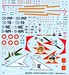 Dassault Mirage F1C Part 1 (12-YB, 30-MP, 5-NE, 5-NM (4 schemes)