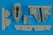 Republic F84F Thunderstreak wheel bay (Kinetic)