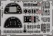 Self Adhesive Detailset Spitfire MKIX Late interior (Tamiya)