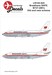 Boeing 737-200 Braathens SAFE Old and new colours