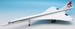 Concorde British Airways G-BBDG, 'Red Tail' with stand