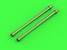 German aircraft cannon 3,7cm Flak 18 gun barrels (used on Ju-87G and other) (2pcs)