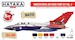 Modern Royal Air Force paint set Vol 4 (all variants) (6 colours)