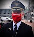 Aviation Face Mask Remove Before Flight (red)  MASK RED image 1