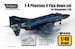 F4 Phantom Hard wing flap down set (Hasegawa F4J/E/EJ)