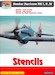 Hurricane stencils (set for 4 a/c)
