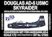AD5 Skyraider (USMC), conv. for Hasegawa AD-6