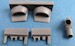 Alpha Jet Replacement intakes & exhaust nozzles for Airfix/Heller