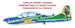 Embraer EMB314 Super Tucano "Esquadrilha da Fumaca" (REPRINT)