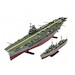 HMS Ark Royal with Tribal class destroyer