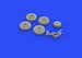 Mikoyan Mig17 Wheels (Airfix)