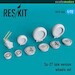 Sukhoi SU27 Flanker wheels set- late version