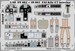 Detailset IAI Kfir C7 Interior Self Adhesive (Kitty Hawk)