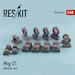 Mikoyan MiG31 Foxhound Wheel set set