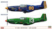 P51B/C Mustang 'Air Racer" (2 kits included)