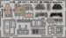 Detailset Messerschmitt BF109E-3 Interior Self Adhesive (Airfix)
