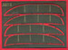 Mikoyan MiG19 Wing fences (Trumpeter)