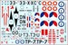 Republic F84E/G Thunderjet Reconnaissance (FAF (4 schemes), Norway (2 schemes) & Dutch (1 scheme))