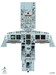 Airbus A340 Handheld Cockpit Poster
