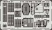 Detailset Blohm & Voss BV141 Interior Self Adhesive (Hobby Boss)