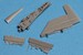 Fin fold set for SAAB 37 Viggen (Heller)