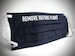 Aviation Face Mask Remove Before Flight (dark blue)