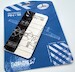 Keychain made of real aircraft skin: Antonov An12 Ukrainian Cargo Airways UR-UCN white/black
