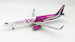 Airbus A321-200 Wizz Air "100th Airbus" HA-LTD With Stand