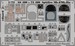 Detailset Spitfire MKI/IIa Interior Self Adhesive (Airfix)