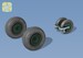 Mikoyan MiG29 Fulcrum Wheel set