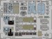 Detailset EA18G Growler interior Self Adhesive (Hasegawa)