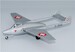 Vampire DH100 Mk6 Swiss Air Force, J-1134