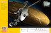 Unmanned Space probe voyager with golden record plate