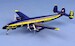 Lockheed Constellation L1049G US Navy Blue Angels