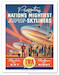 Super Skyliners - TWA (Transcontinental & Western Air) - Skyclub by Day - Skysleeper by Night - Douglas DC-3s Vintage metal poster