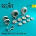 Mikoyan MiG29 (9-13) Fulcrum A Wheels set