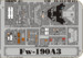 Detailset Focke Wulf FW190A-3 (Tamiya)