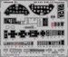 Detailset F4U-1A Corsair Interior Self Adhesive (Tamiya)