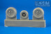 Suchoi Su25 Frogfoot Wheels (KP, OEZ, Smer)