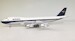 Boeing 747-100 BOAC G-AWNM polished, with stand