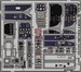 Self Adhesive Detail set Messerschmitt Me262B-1 Schwalbe Interior (Trumpeter)