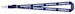 Lanyard with AIRBUS titles as 'mini-airlinebelt'